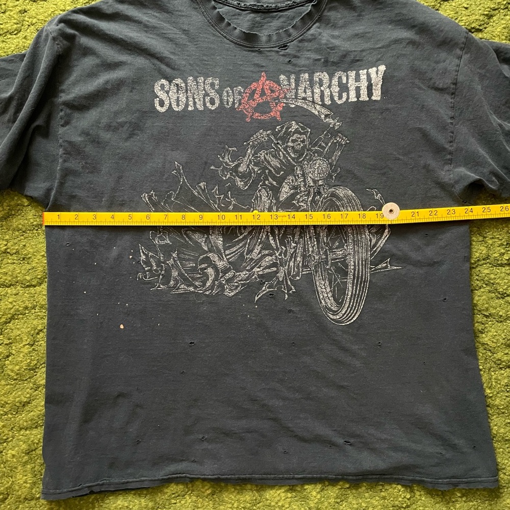 Thrashed Sons of Anarchy Reaper Tee - Picture 4 of 9